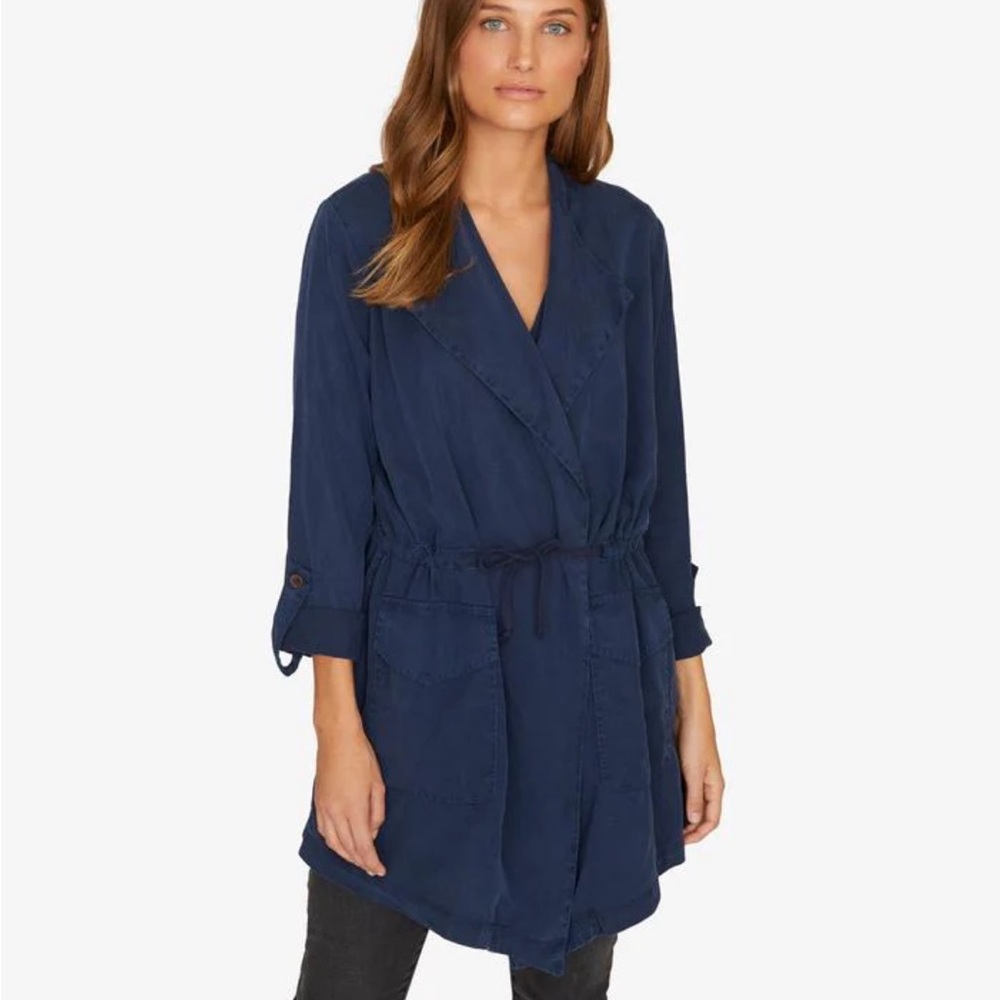 Sanctuary - Cloudscape Draped Jacket Black Iris (… - image 2